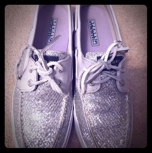 Sperry sparkle shoes
